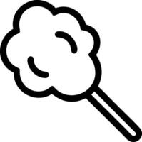 Soft and Fluffy Cotton Candy Concept vector