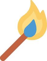 Whimsical Roasting Stick with Marshmallows vector