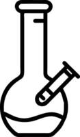 Unique Smoking Bong Design vector