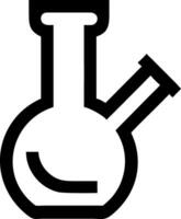 Abstract Bong and Smoke Graphic vector