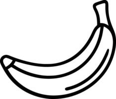 Elegant Banana with a Stylish Twist vector