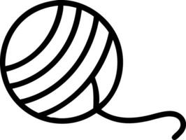 Decorative Yarn Ball for Branding vector