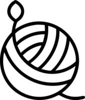 Abstract String Ball with Artistic Lines vector