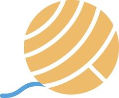 Creative Ball of String Design vector