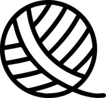 Stylish and Elegant String Ball Artwork vector