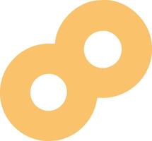 Rustic Bagel with a Classic Look vector