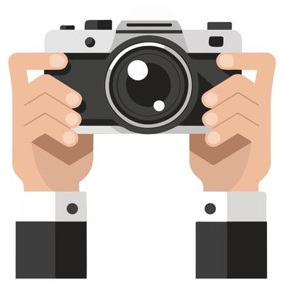 Retro photo camera