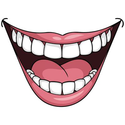 Mouth cartoon icon