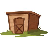 Shed illustration illustration on white background vector