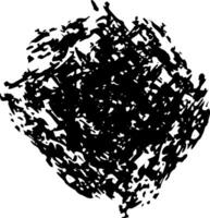 Hand drawn scribble stain creating a textured, abstract design element, enhancing projects with a distinct touch of grunge and artistic flair, perfect for various creative applications vector