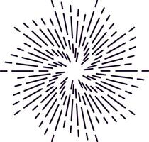 Radial lines bursting outward from the center create a stunning firework effect, perfect for enhancing backgrounds, adding festive decorations, and elevating graphic design projects vector