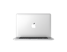 Apple MacBook Laptop Computer with Screen and Keyboard png