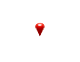 Red location pin on a map png