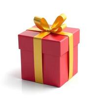 Isolated Gift Package photo