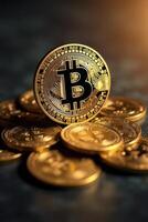 Bitcoin Coin Mound photo