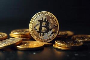 Golden Crypto Pile photo