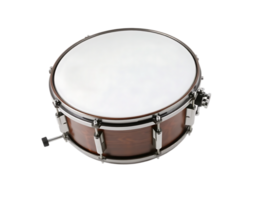 Close up of a snare drum, perfect for music and percussion projects png