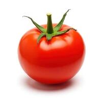 solated Round Tomato photo