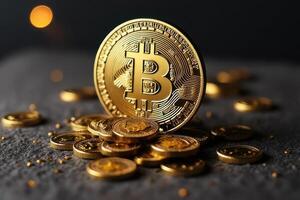 Bitcoin Glitter Heap photo
