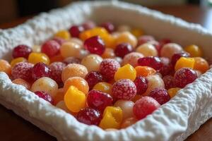 Frosted Candy Basket photo