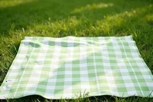 Picnic Cloth Grass photo