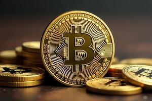 Bitcoin Text Display photo