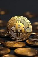 Bitcoin Coin Focus photo
