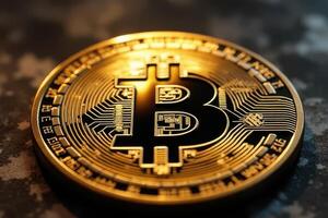 Detailed Bitcoin Close photo
