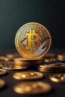 Elevated Bitcoin Focus photo