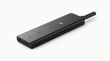 Black HDMI adapter with digital audio output. photo
