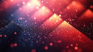 Abstract red and blue glitter background. photo