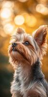 Yorkshire terrier portrait by james mccormick photo
