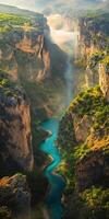 The canyon is a beautiful place to visit, and the river is a great place to swim photo