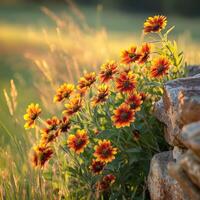 Flowers in the sun by jason kim photo