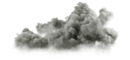 Realistic darkness clouds mystic explode shapes cutout transparent backgrounds 3d render png