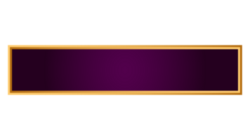 Luxury golden islamic banner text box title frame template infographics design element related to arabic cuture png