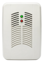 Compact device with indicator lights for monitoring status on a transparent background png