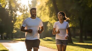 Exercising together can a stronger relationship photo