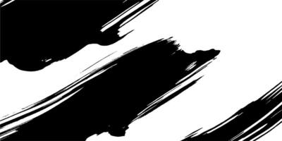 Dynamic brushstroke abstract art with contrasting colors inspiring creativity and artistic expression through texture vector