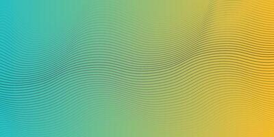 Modern wave curve abstract presentation background. Abstract decoration, pattern, halftone gradients, 3d illustration. Dark blue background vector