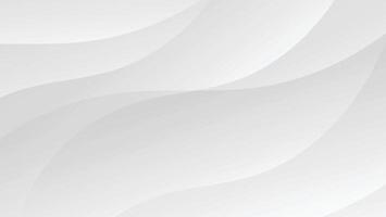 abstract white background with flowing lines decoration vector