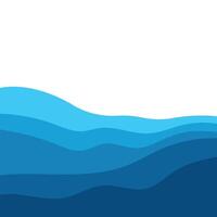 Background abstract wave design vector