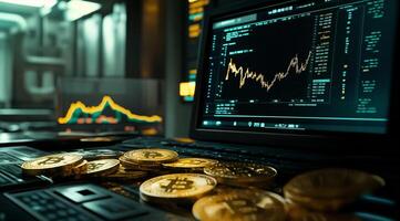 Digital currency trading with cryptocurrency analysis tools photo