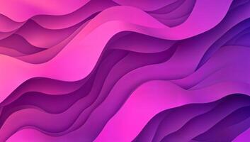 Vibrant Waves of Pink and Purple Flowing Together in a Dynamic Pattern photo