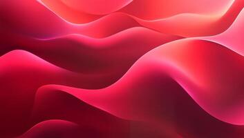 Vibrant Red Wave Patterns for Dynamic Backgrounds and Designs photo