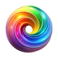 wonderful abstract A dynamic, swirling vortex of particles and energy, in a spectrum of rainbow colors, illuminated by a bright, energetic light. Style cosmic, energetic genuine png