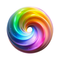 dramatic artistic A dynamic, swirling vortex of particles and energy, in a spectrum of rainbow colors, illuminated by a bright, energetic light. Style cosmic, energetic professional png