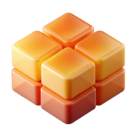 magnificent rustic A series of overlapping, transparent squares in a gradient of warm hues, from yellow to orange to red, with a soft, diffused light. Style minimalist, geometric professional png