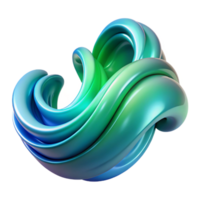 serene abstract A dynamic flow of particles forming wave-like patterns, in shades of blue and green, illuminated by a soft, ambient light. Style fluid dynamics, abstract high resolution png