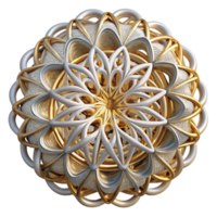 stunning minimalist Delicate, intricate lace-like patterns formed by interwoven strands of light, in warm gold and silver tones, with a soft, diffused glow. Style Art Nouveau, ornamental authentic png